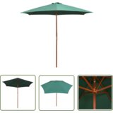  The Living Store Senčnik 270x270 cm lesen drog zelene barve - Senčnik, (21743676) | Shoptok.si