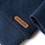  Dječja topla majica modra prošarana 140 | shoptok.hr