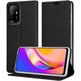  Primer združljiv z OPPO v elegantnem črnem - zaščitnem pokrovu z magnetnim zapiranjem, stoječo funkcijo in režo za kartico, (20694412) | Shoptok.si
