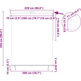 vidaXL Zunanja Rolfa Črtasto Prilagodljiva oranžna in bela 220 x 250 cm blago | Shoptok.si