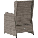  Vrtna klupa 2 pcs Siva poliratan | Eponuda.com