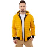 Glano Man Quilted Jacket - yellow | Shoptok.si