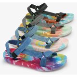 Resti Black women's sandals with colored sole Asottil | Shoptok.si