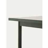 Kave Home Jeklena vrtna miza 91x182 cm Maurina – | Shoptok.si