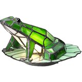 Elstead Lighting Elstead Tiffany Animal Lamps Svetilka Frog Tiffany, vintage bron, G9, (22099540) | Shoptok.si