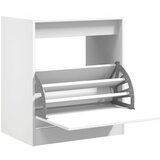  The Living Store Omarica za čevlje bela 60x42x69 cm inženirski les - Omarica Za Čevlje, (21442356) | Shoptok.si