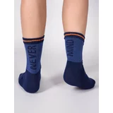 Yoclub Man's Men's Sports Socks SKA-0099F-A400 Navy Blue