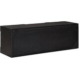 TV ormar s policom s pohranom s vratima Crna 105 x 30 x 35 cm | Eponuda.com