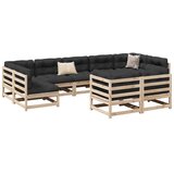  9-dijelni set vrtnih sofa od masivne borovine | shoptok.hr