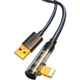 Joyroom Angled iPhone Lightning - USB kabel za polnjenje in prenos podatkov 2.4A 1.2m črn, (21090782) | Shoptok.si