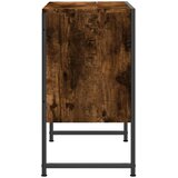 Ormarić za umivaonik boja dimljenog hrasta 60x33x60 cm drveni | shoptok.hr