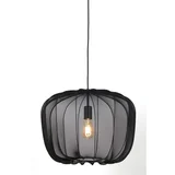 crna stropna lampa ø 50 cm plumeria -