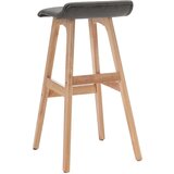 Barska Barski stol temno sivo blago, (20698768) | Shoptok.si