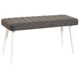 Woody Fashion stormi bench - white, anthracite whiteanthracite bench Cene