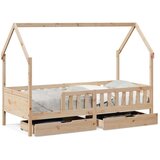 vidaXL Okvir dječjeg kreveta s ladicama bez madraca 90x190 cm borovina | shoptok.hr