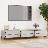 TV ormarić boja betona 150x34,5x30 cm konstruiranog drva | Eponuda.com
