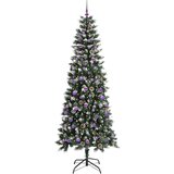 vidaXL Umestno božično drevo med 300 LED Zelena 96 x 96 x 240 cm | Shoptok.si