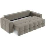 Makamii Temno siva raztegljiva sedežna garnitura iz tkanine bouclé 255 cm Milu – | Shoptok.si