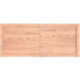 Stolna ploča svjetlosmeđa 120x50x(2-6) cm tretirana hrastovina | shoptok.hr
