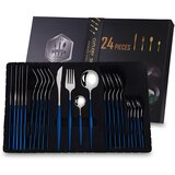 Oem 24 - dijelni set pribora EL-26402 - Srebrna / Plava Cijene