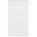 vidaXL zebra senčilo bela 120x200 cm tkanina širina 115,9cm poliester | Shoptok.si