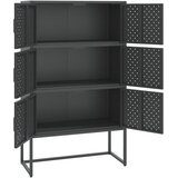  Visoka komoda antracit 80 x 35 x 135 cm čelična | Eponuda.ba