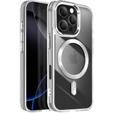AVIZAR Ohišje MagSafe za iPhone 16 Pro Max Crystal Color Back, Srebrna, (5000013033) | Shoptok.si