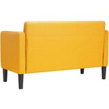  Dvosjed kauč svijetložuta 109 cm samtana tkanina | shoptok.hr