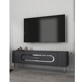 Hanah home tv polica Retrop3 anthracite silver cene