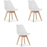  Set od 3 MARK stolca - bijela boja | shoptok.hr