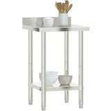  Stol sa zaštitom od prskanja 55 x 55 x 93 cm čelični | shoptok.hr