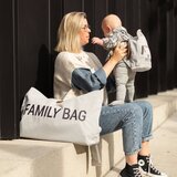 Childhome torba family bag canvas grey | Shoptok.si