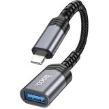 hoco. UA24 Lightning na USB A adapter crne boje | shoptok.hr