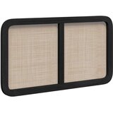  Uzglavlje s uzglavljem Crna 100 x 55 x 3 cm Ratan | shoptok.hr