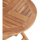  Sklopivi vrtni stol od masivne tikovine 45 cm | Eponuda.com