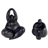 WALLXPERT set ukrasnih predmeta (2 komada) crne figure CY0400 | ePonuda.com