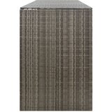  Spremište za 4 kante za smeće sivo 274 x 80 x 117 cm poliratan | shoptok.hr