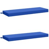  Jastučići za klupe - 2 dijela SOEST 100% poliester - Kraljevski plava 110 x 40 x 8 cm Poliester | shoptok.hr