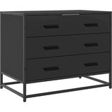  Ormar s ladicama crni 70x41x56 cm izrađeno drvo | shoptok.hr