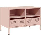 vidaXL TV omarica roza 68x39x43,5 cm hladno valjano jeklo | Shoptok.si