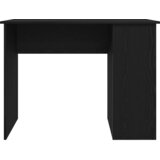  Radni stol Crni hrast 100x55x75 cm Konstruirano drvo | Shoptok.si