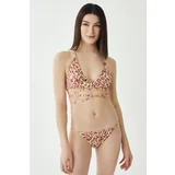 Dagi Bikini Set - Brown - Animal print