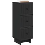  Predalna omara Črna 33 x 34,5 x 90 cm Inženirski les, (5000232455) | Shoptok.si