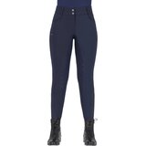 QHP Jahalne hlače iz softshella Lymee Full-Grip, navy - 40 Cene
