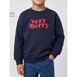 Sinsay Crewneck dukserica s natpisom Very Merry Slike