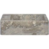  Umivaonik sivi 40 x 40 x 12 cm mramorni | shoptok.hr