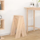  Stolci 2 kom 40 x 40 x 75 cm od masivne borovine | shoptok.hr