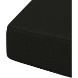  Jastučić od 1 komada SOEST 100% poliester Crna 45 x 45 x 7 cm | shoptok.hr