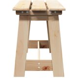 Vanjska klupa Prirodna 119 x 37 x 47 cm Masivno drvo bora | shoptok.hr