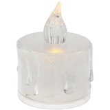  LED dekorativna sveča Ø 3,6 cm x 5 cm transparentna Cene